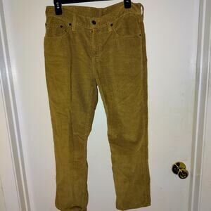 Levi’s Middy Corduroy Pants size 27x30 tan